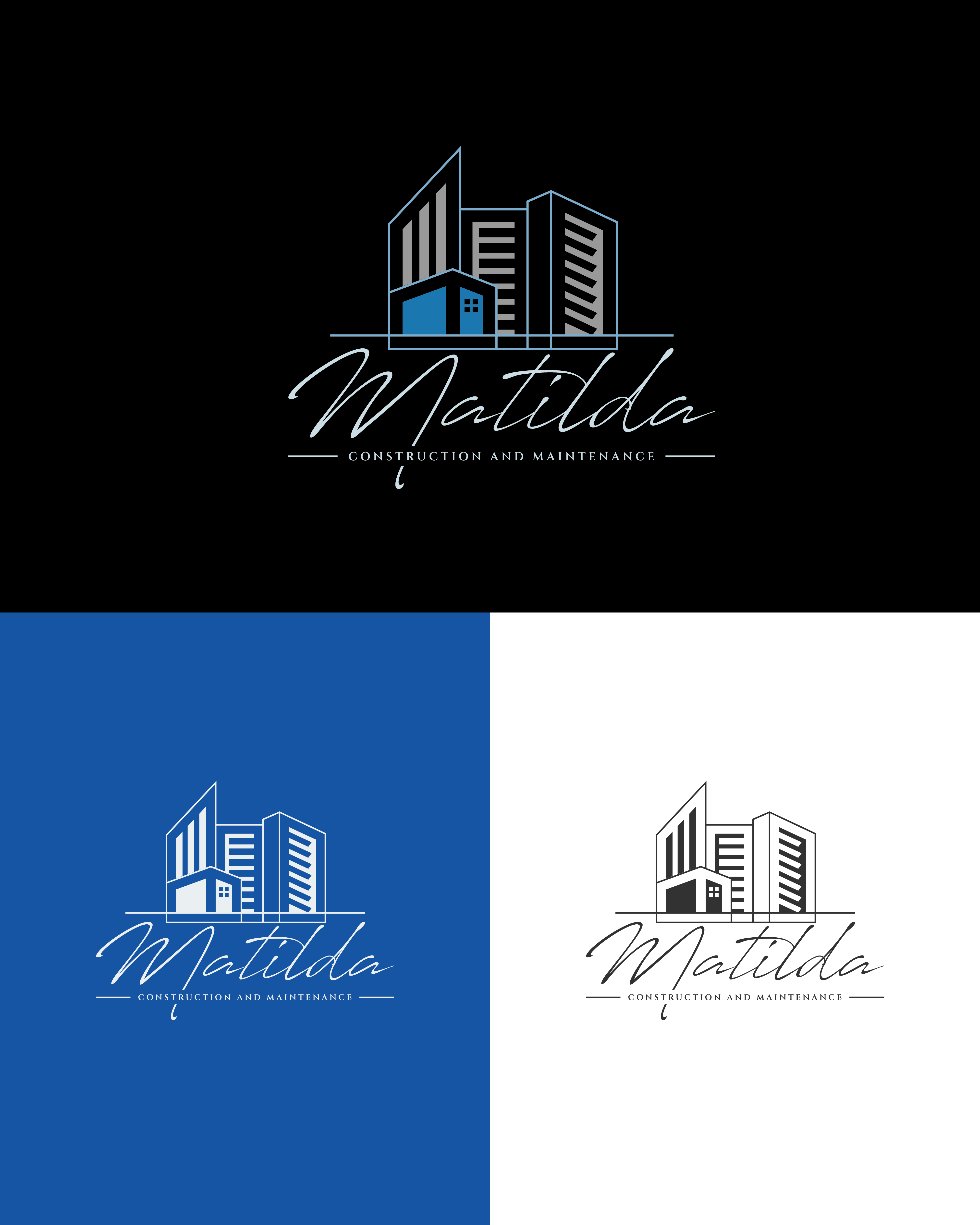 Design de Logo par TDAC pour Matilda Construction and Maintenance | Design #33388896