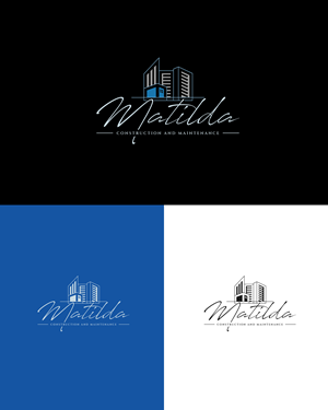 Logo Design by TDAC for Matilda Construction and Maintenance | Design: #33389363