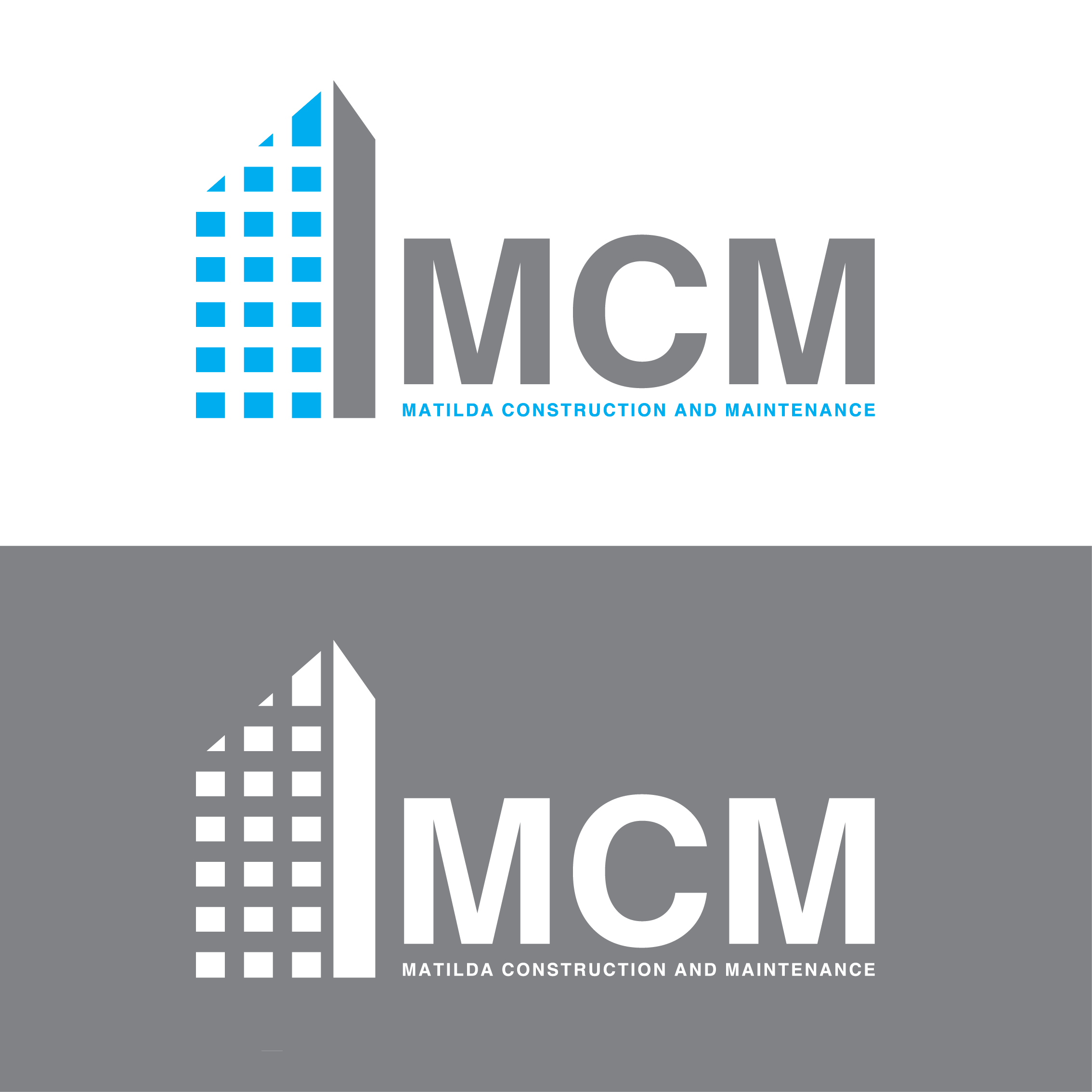 Logo Design by COR for Matilda Construction and Maintenance | Design #33373950