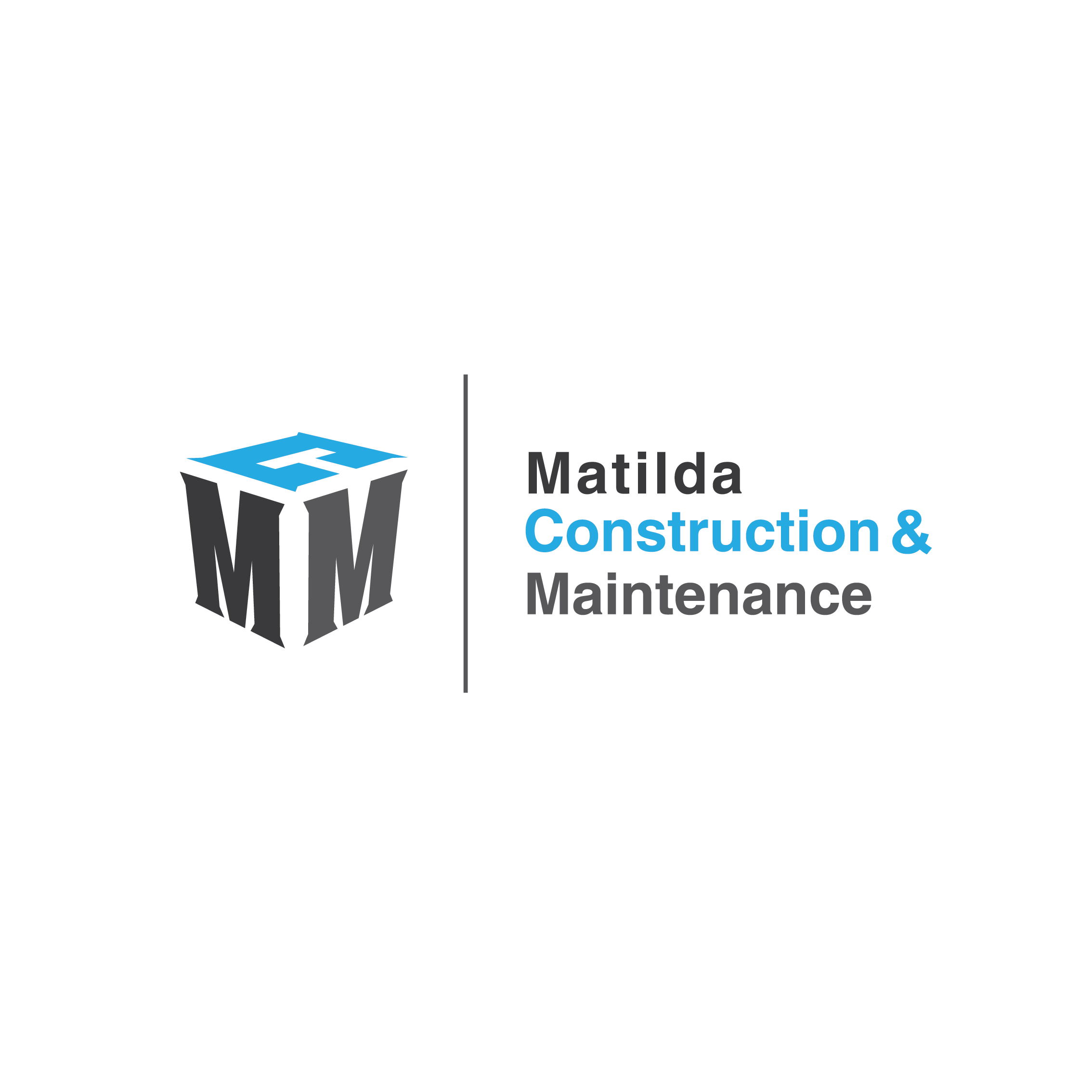 Logo Design by COR for Matilda Construction and Maintenance | Design #33379860