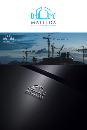 Logo Design by Dafid Upel for Matilda Construction and Maintenance | Design: #33379243