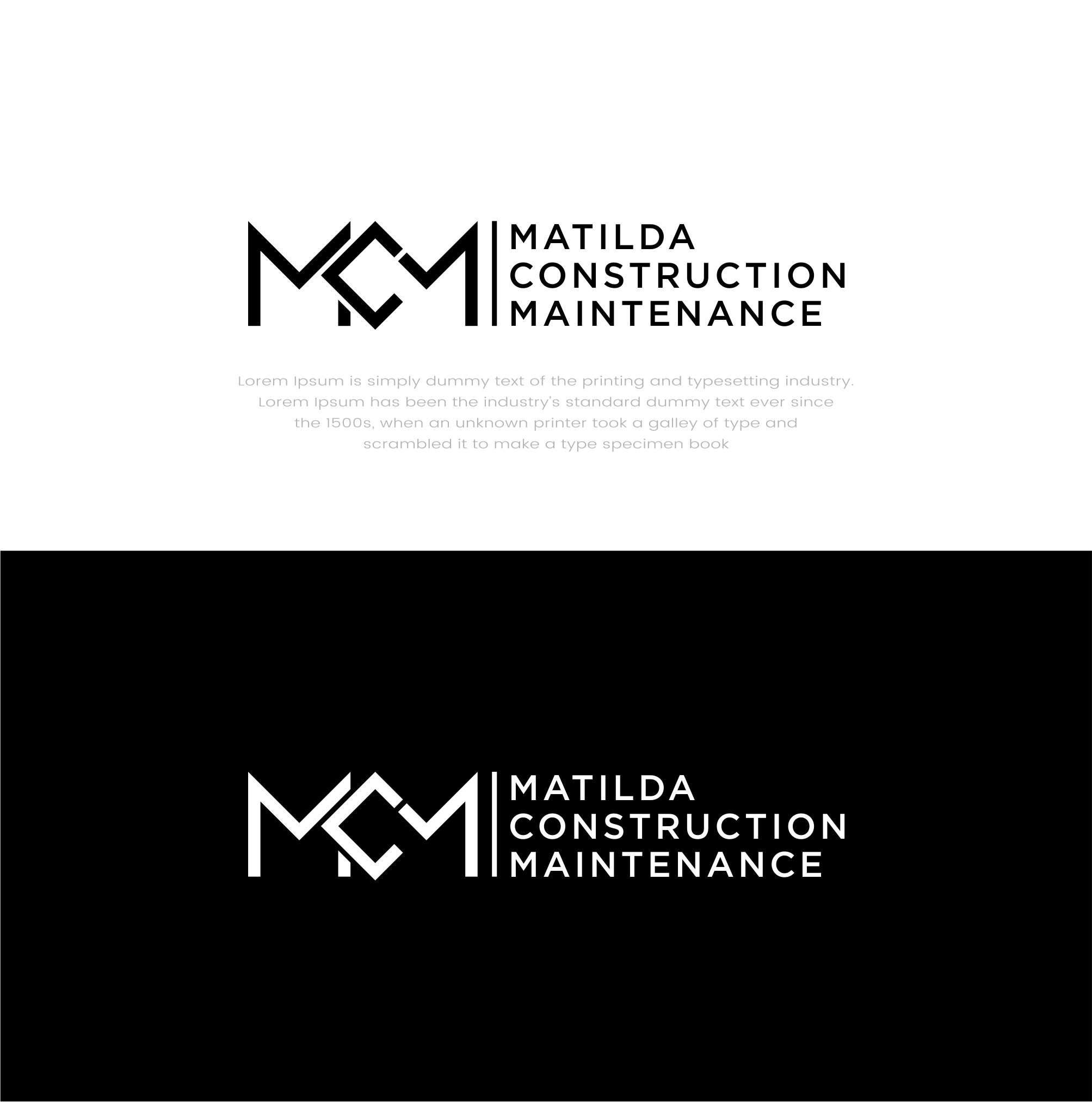 Logo Design by Barokahe guse for Matilda Construction and Maintenance | Design #33391129