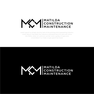 Logo Design by Barokahe guse for Matilda Construction and Maintenance | Design: #33391129