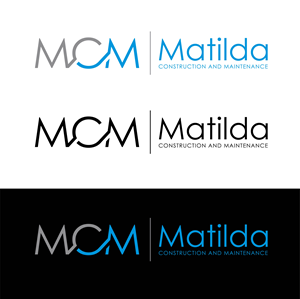 Logo Design by John Mark Arts for Matilda Construction and Maintenance | Design: #33372639