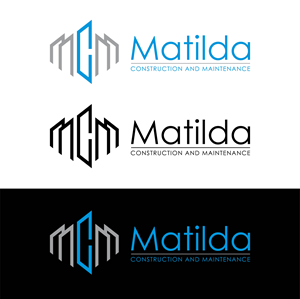 Logo Design by John Mark Arts for Matilda Construction and Maintenance | Design: #33372703
