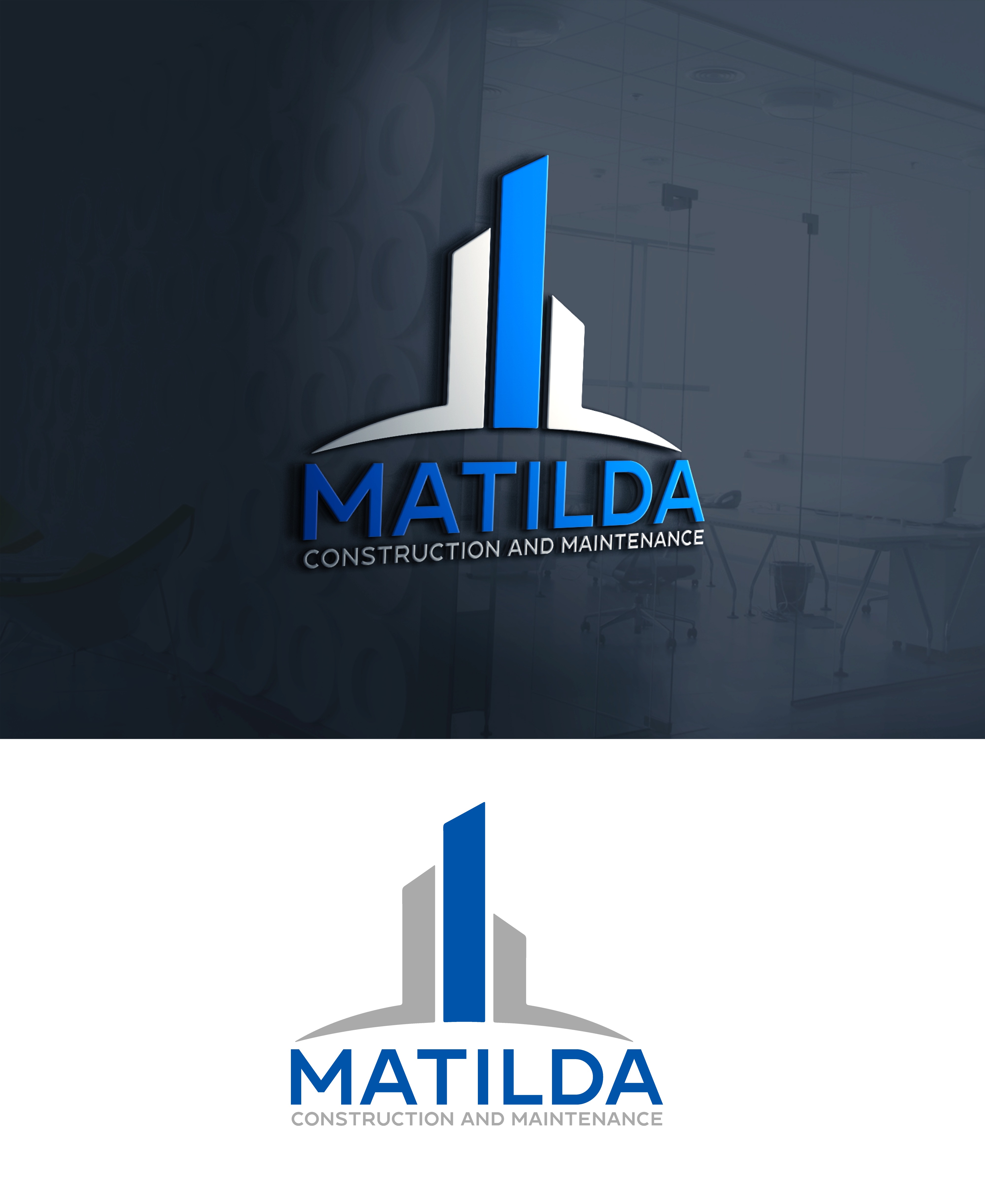 Design de Logo par AKTech pour Matilda Construction and Maintenance | Design #33427686