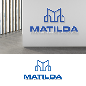 Logo Design by AKTech for Matilda Construction and Maintenance | Design: #33427751