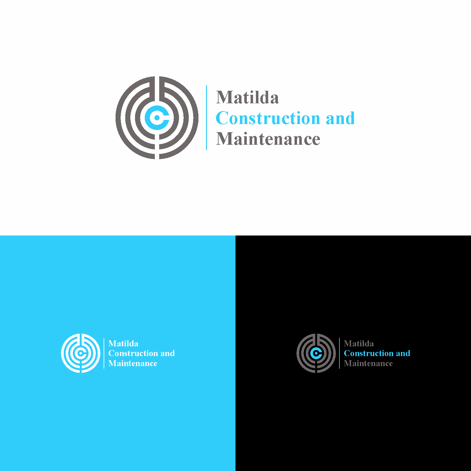 Logo Design by oke  bendol for Matilda Construction and Maintenance | Design #33372612