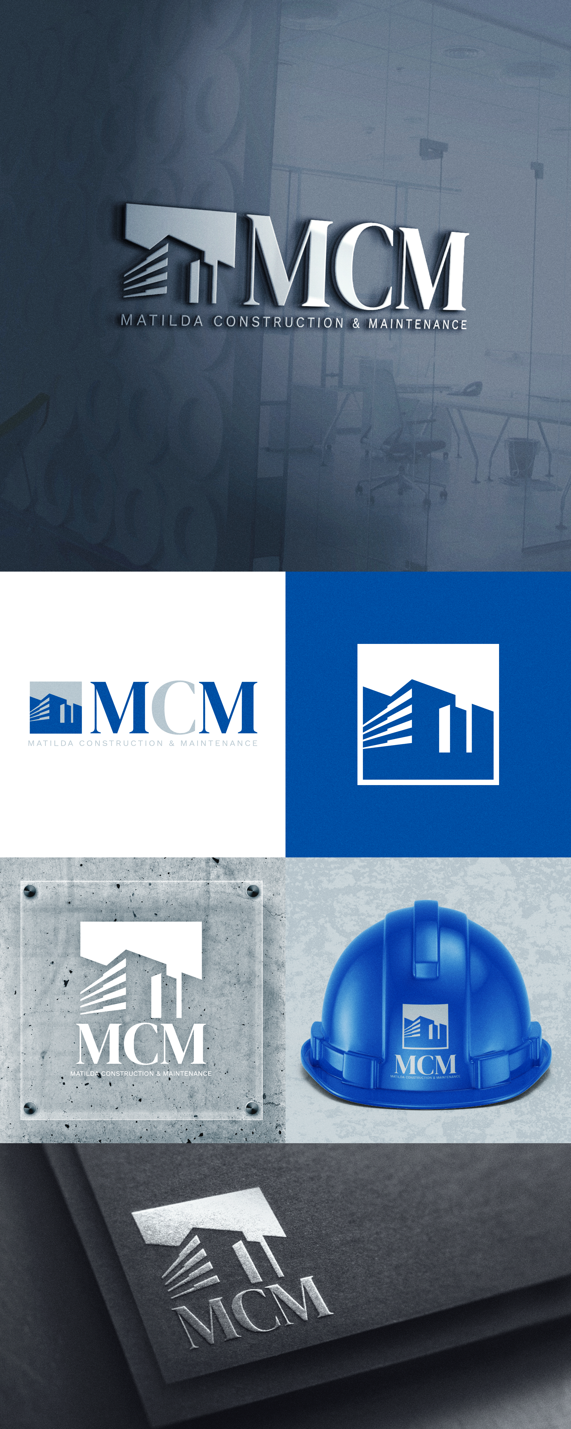 Logo Design by Oleksandr Tovarkov for Matilda Construction and Maintenance | Design #33372708