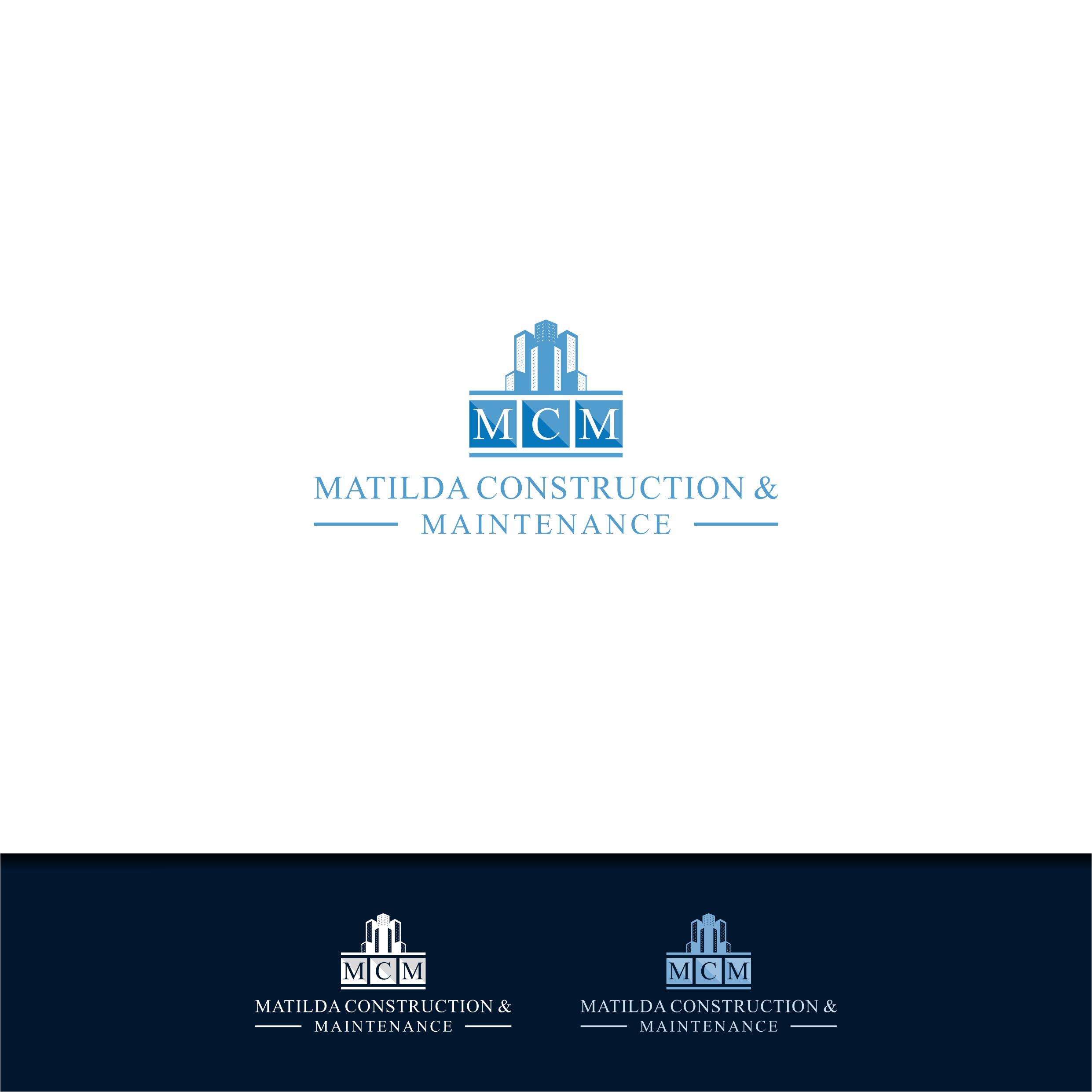Diseño de Logo por _aice_ para Matilda Construction and Maintenance | Diseño #33382774