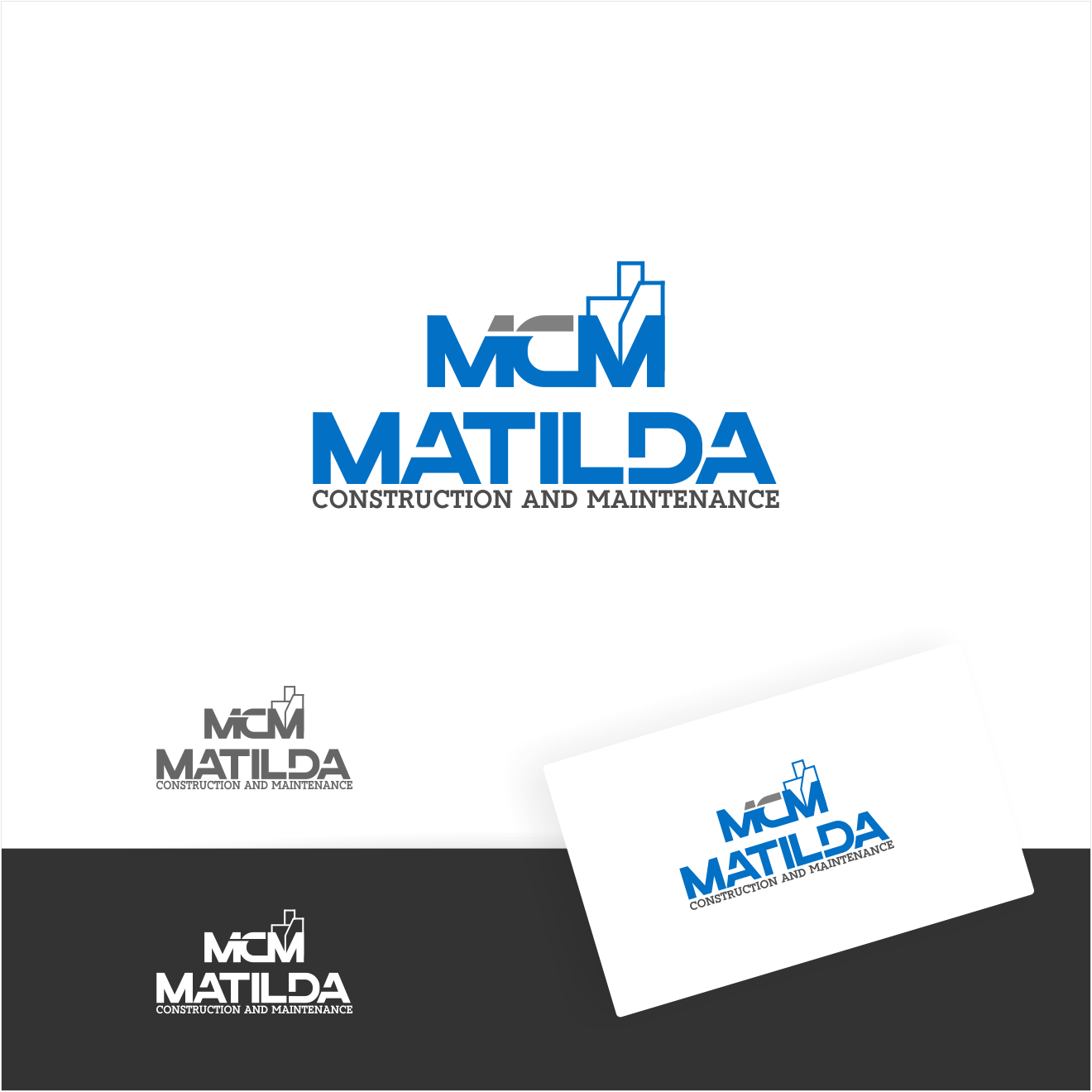 Diseño de Logo por Arham Hidayat para Matilda Construction and Maintenance | Diseño #33400217