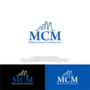 Logo Design by JoiceSinatra for Matilda Construction and Maintenance | Design: #33396599