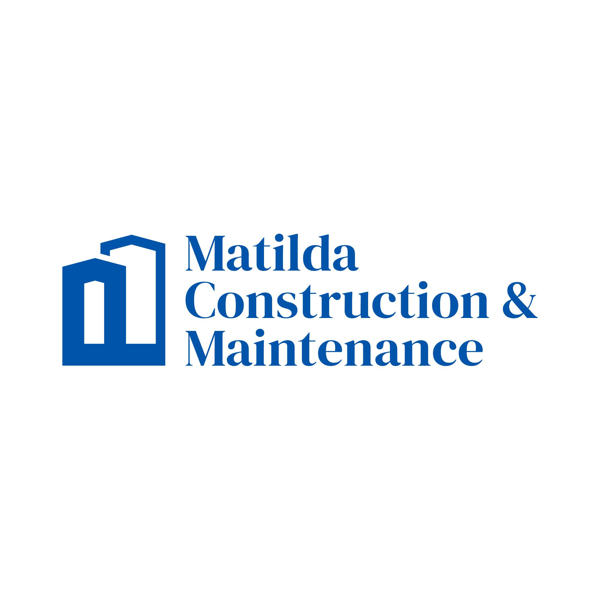 Logo Design by artnivora.s for Matilda Construction and Maintenance | Design #33389548
