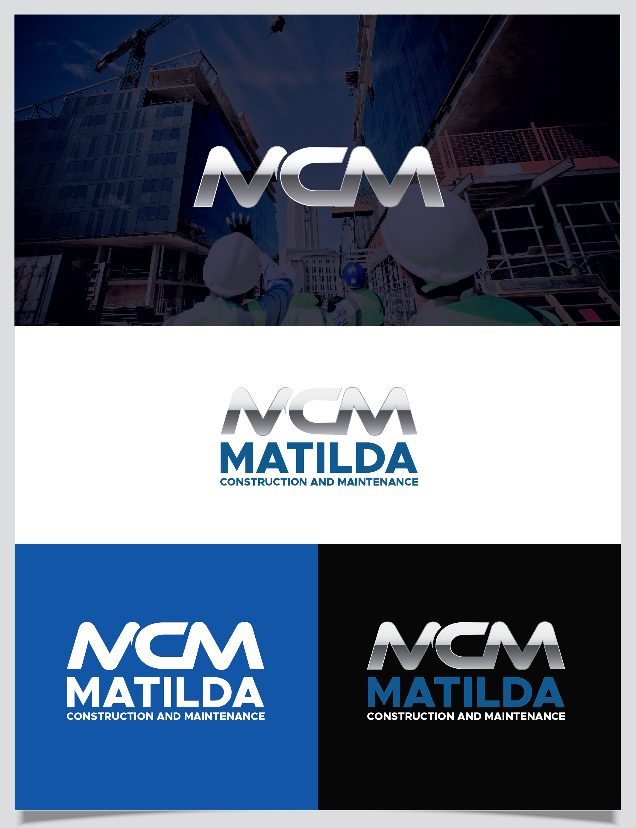 Logo Design by creativeoutline for Matilda Construction and Maintenance | Design #33380243