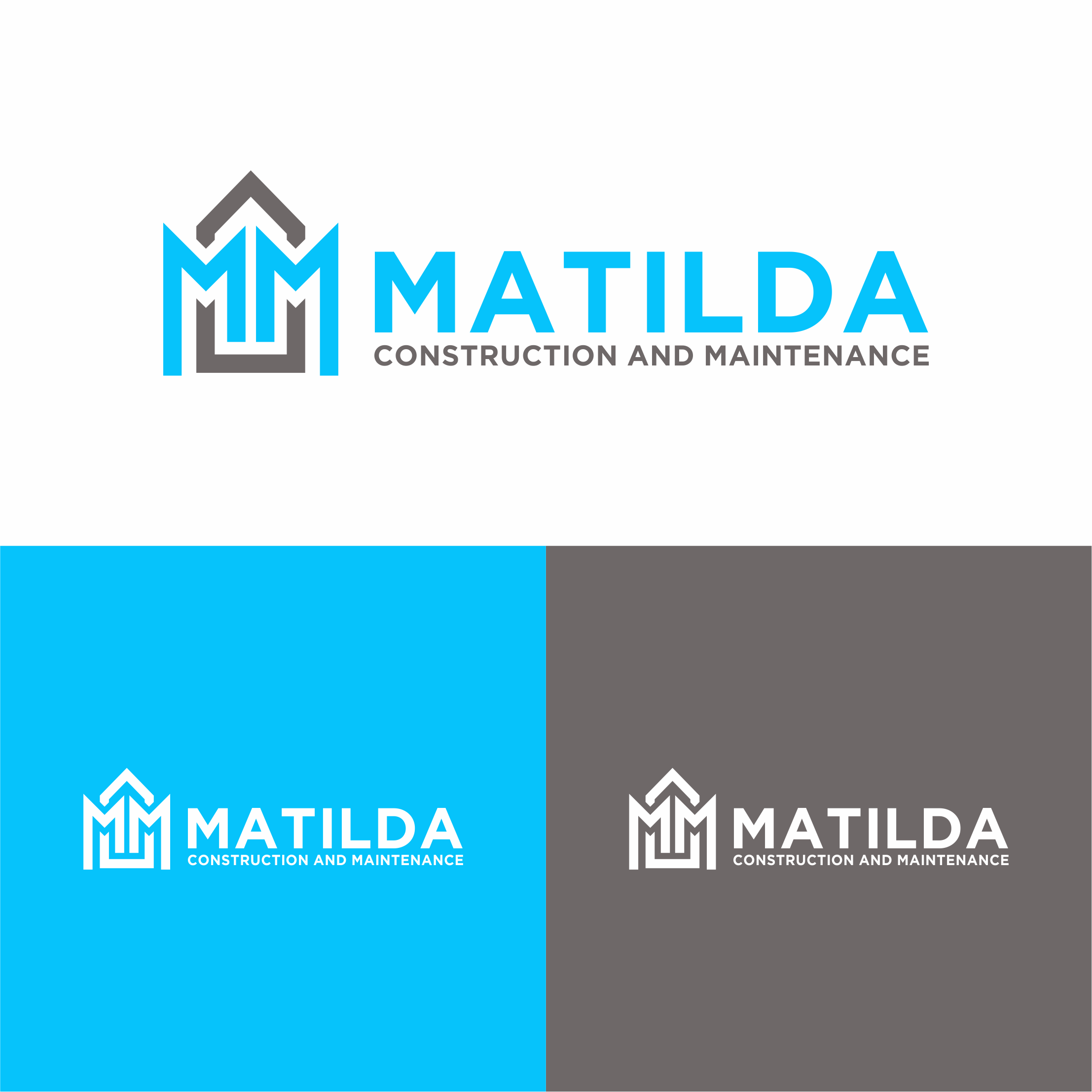 Logo Design by achil78 for Matilda Construction and Maintenance | Design #33376127