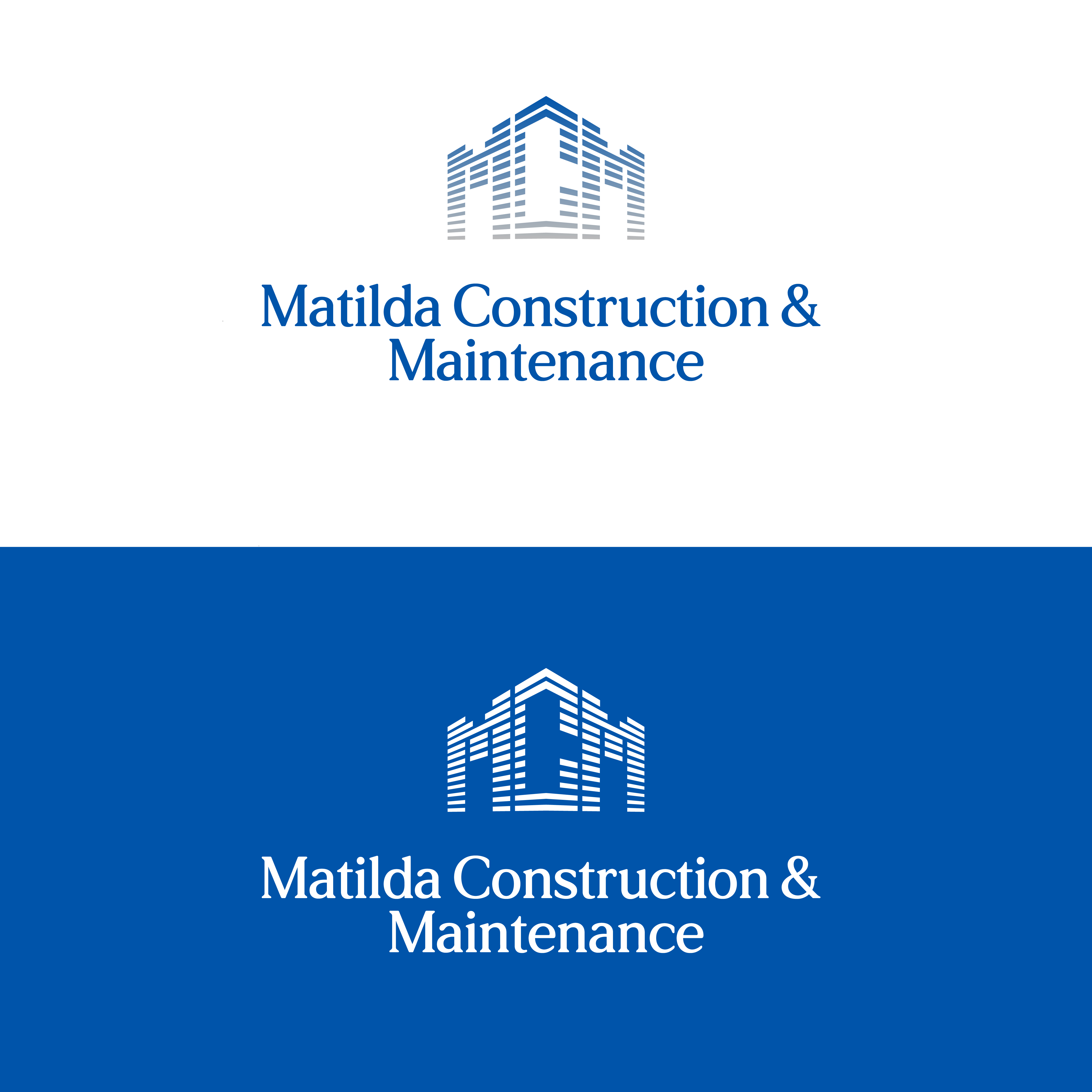 Logo Design by ebuxz for Matilda Construction and Maintenance | Design #33415693