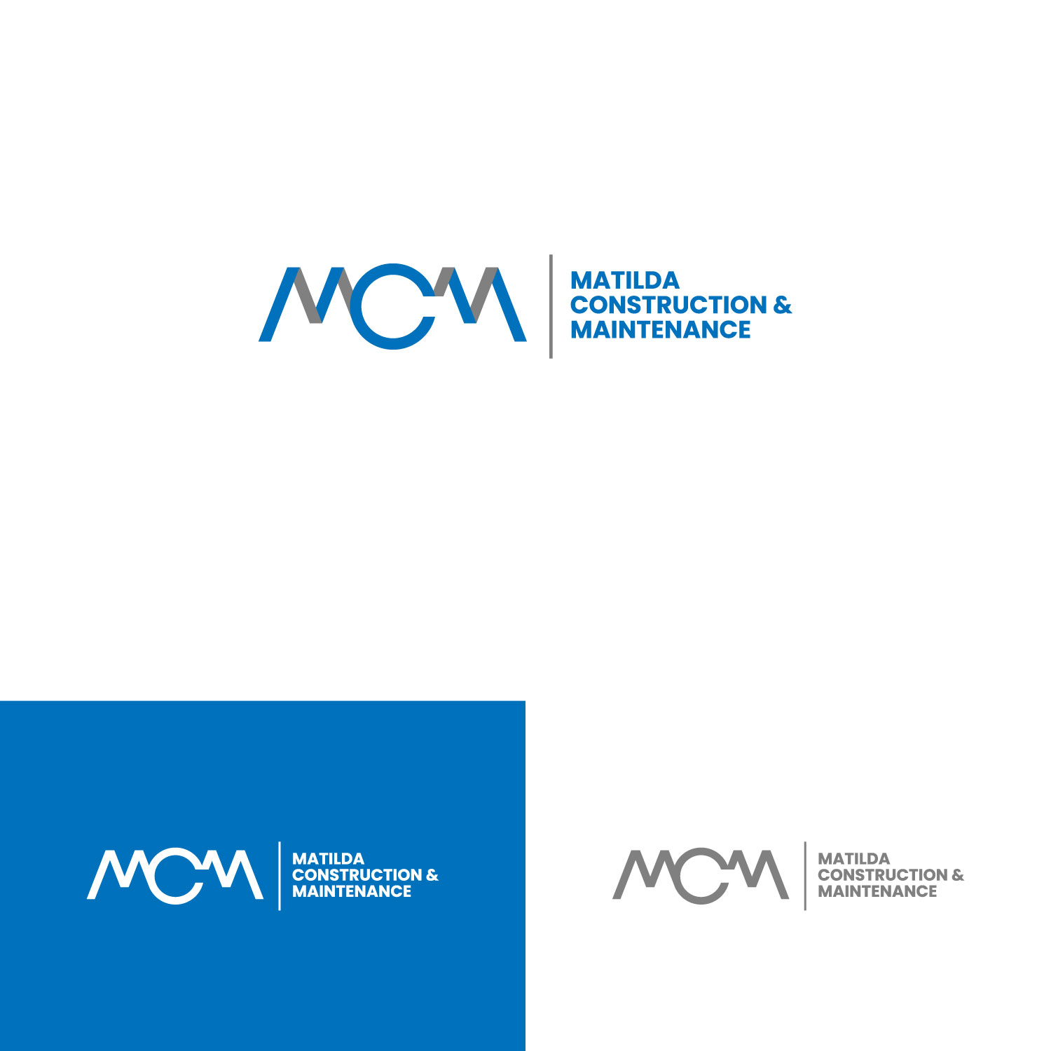 Logo Design by Onerio for Matilda Construction and Maintenance | Design #33393297
