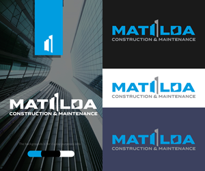 Logo Design by edwinnegz1 for Matilda Construction and Maintenance | Design: #33378791