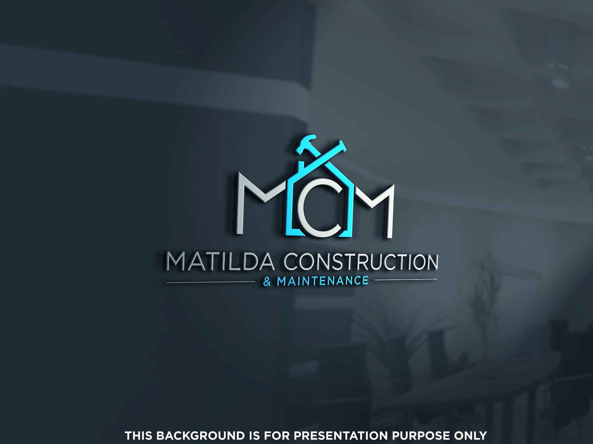 Logo Design by FireflyArt for Matilda Construction and Maintenance | Design #33376543