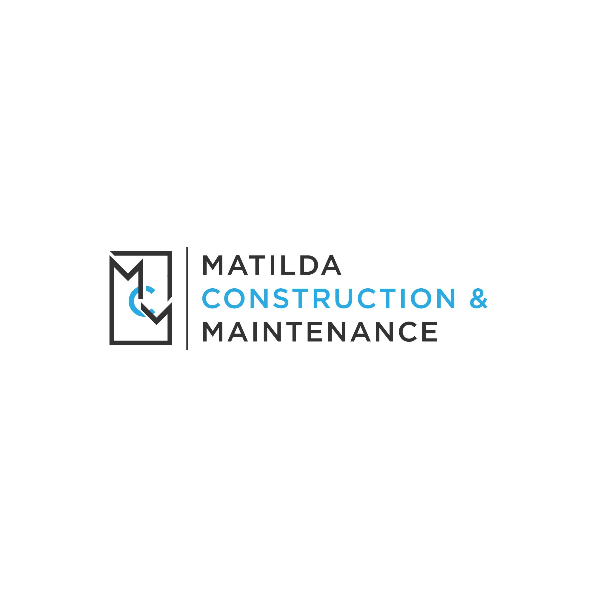 Logo Design by kaushal 05 for Matilda Construction and Maintenance | Design #33373747