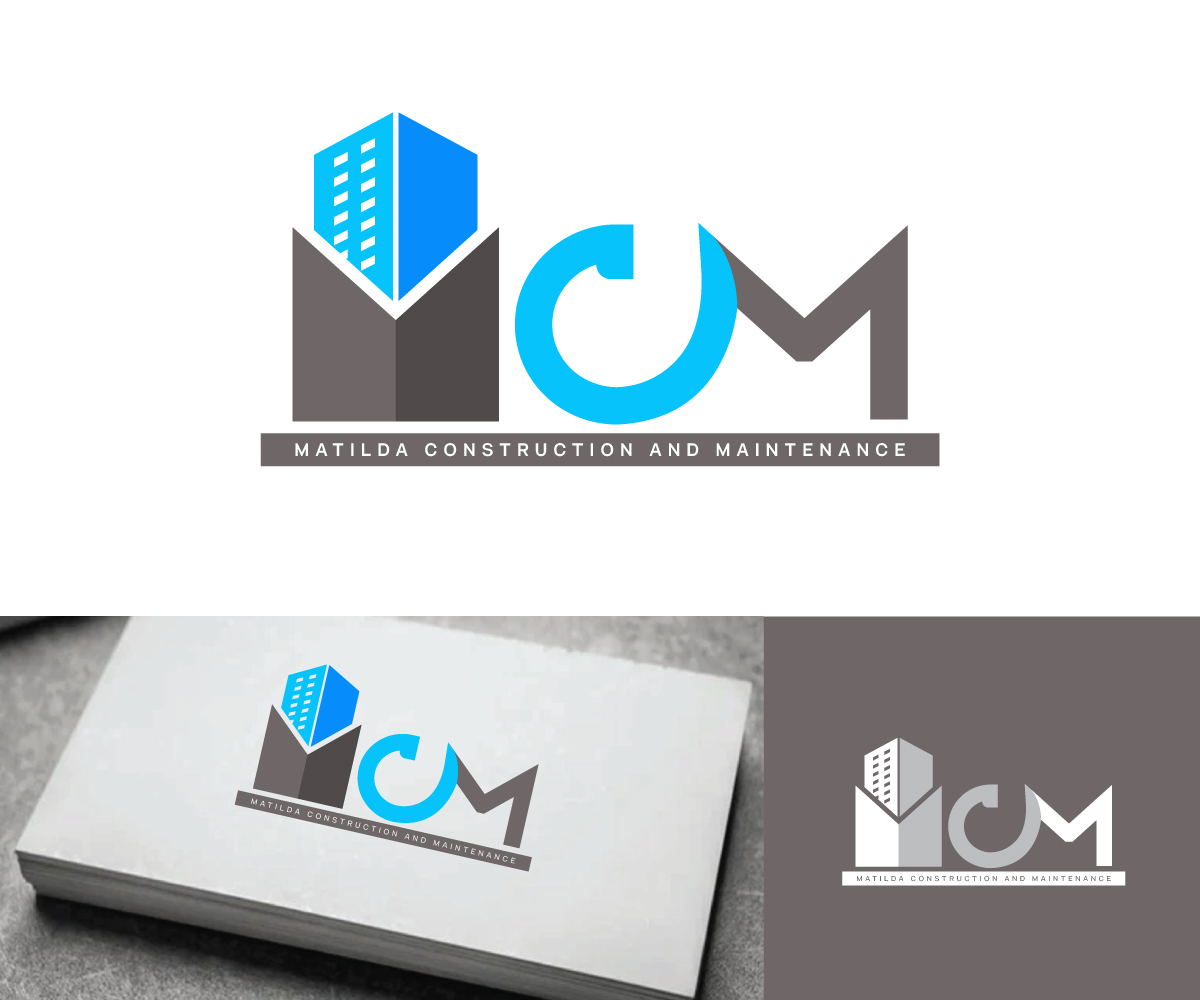 Logo Design by Ansh Design for Matilda Construction and Maintenance | Design #33374390
