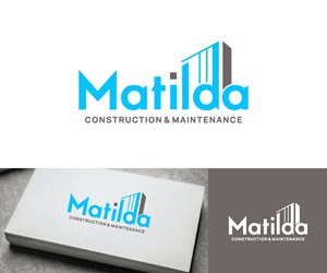 Logo Design by Ansh Design for Matilda Construction and Maintenance | Design: #33374483