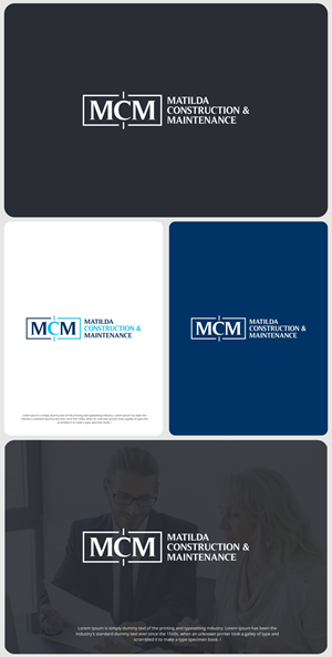 Logo Design by SigmaStudio for Matilda Construction and Maintenance | Design: #33392140