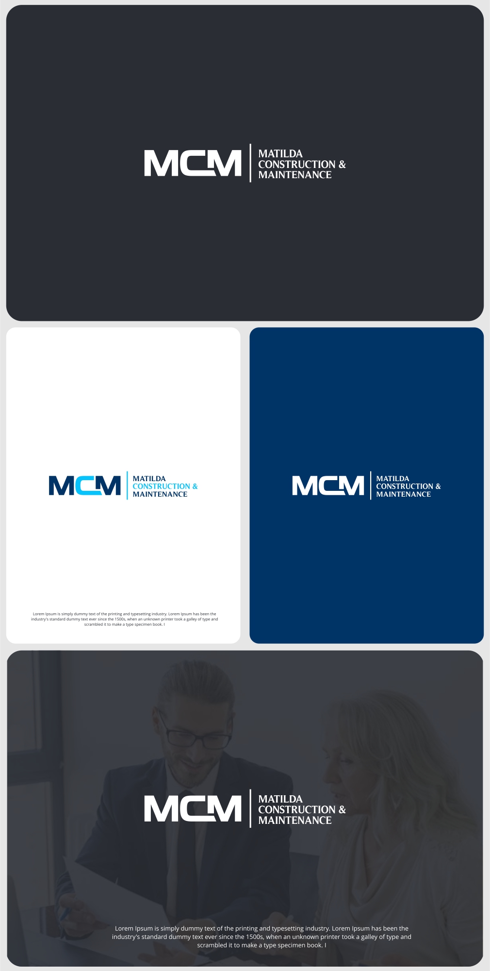 Logo-Design von SigmaStudio für Matilda Construction and Maintenance | Design #33392141
