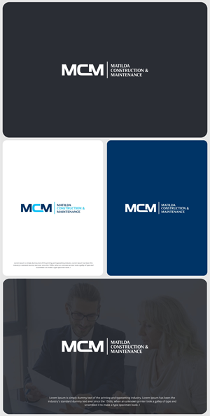 Logo Design by SigmaStudio for Matilda Construction and Maintenance | Design: #33392141