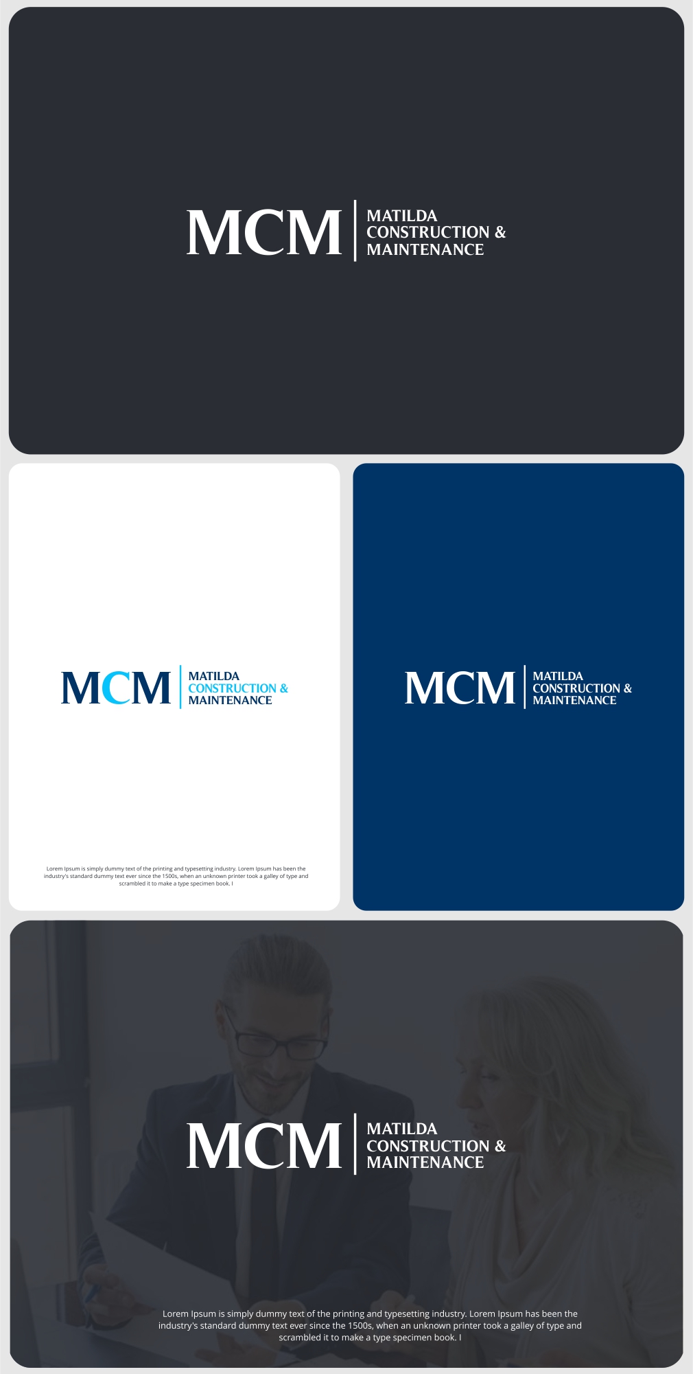 Logo Design by SigmaStudio for Matilda Construction and Maintenance | Design #33392142