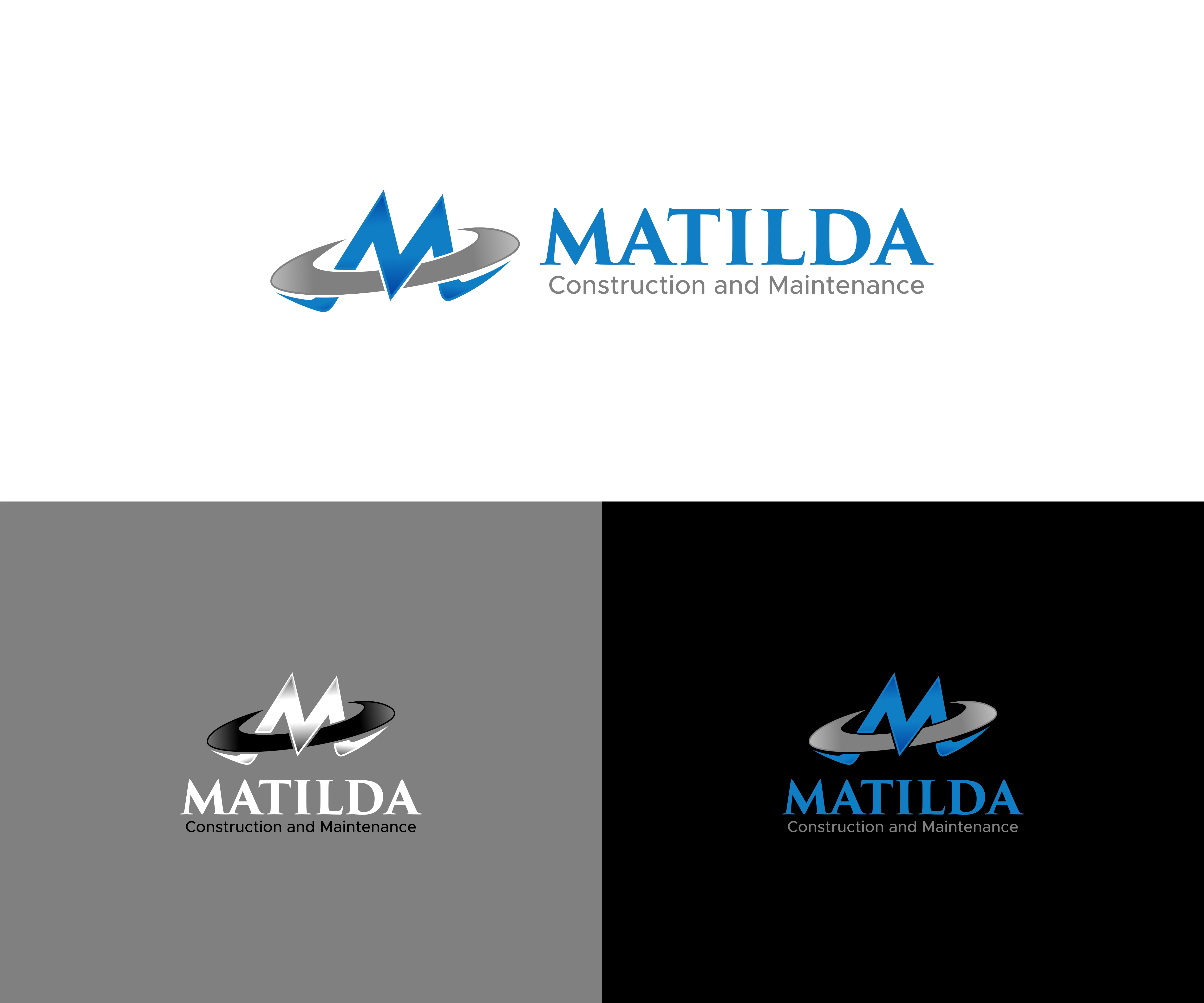 Logo Design by Avilash for Matilda Construction and Maintenance | Design #33412768