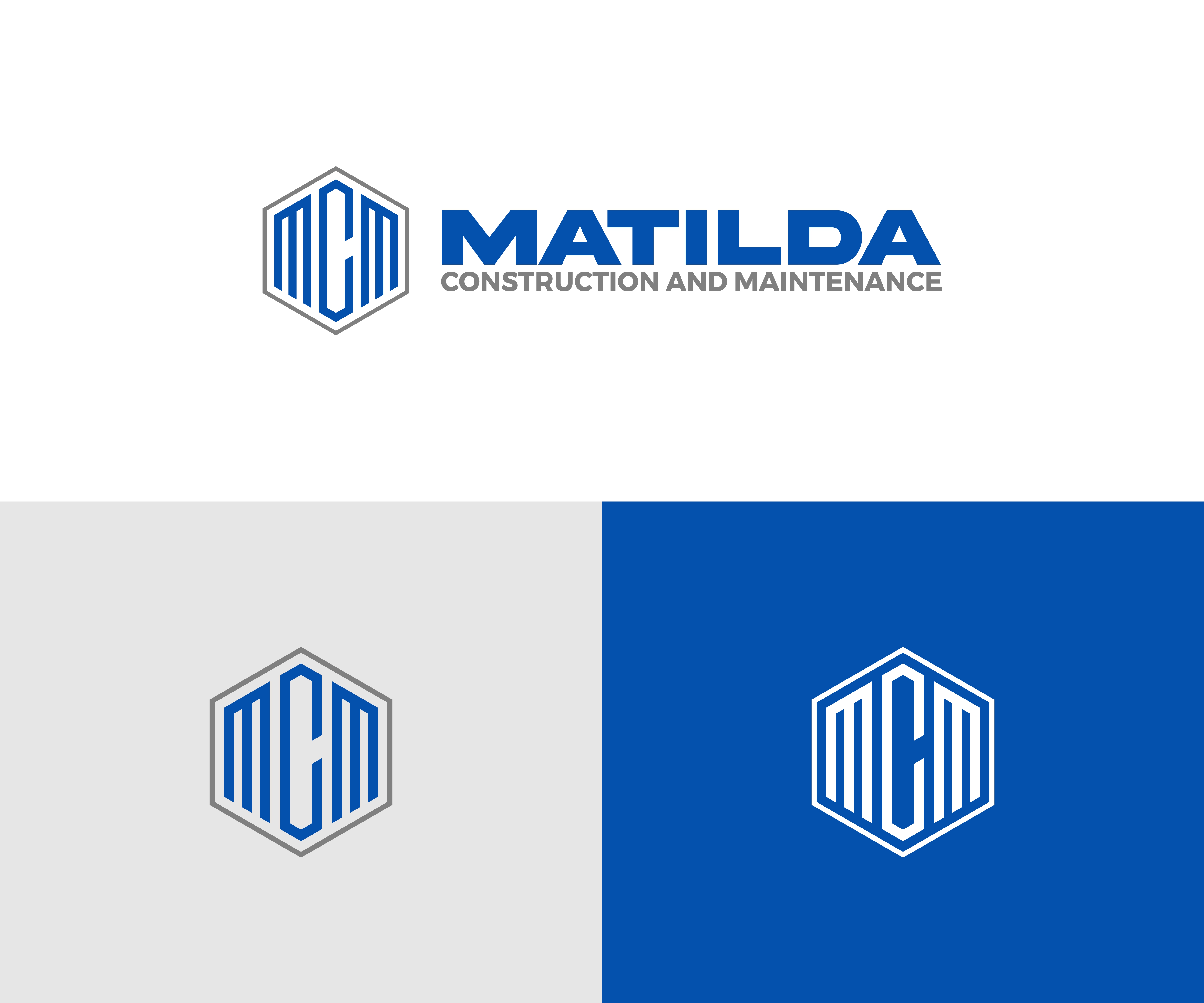 Logo Design by Avilash for Matilda Construction and Maintenance | Design #33412816