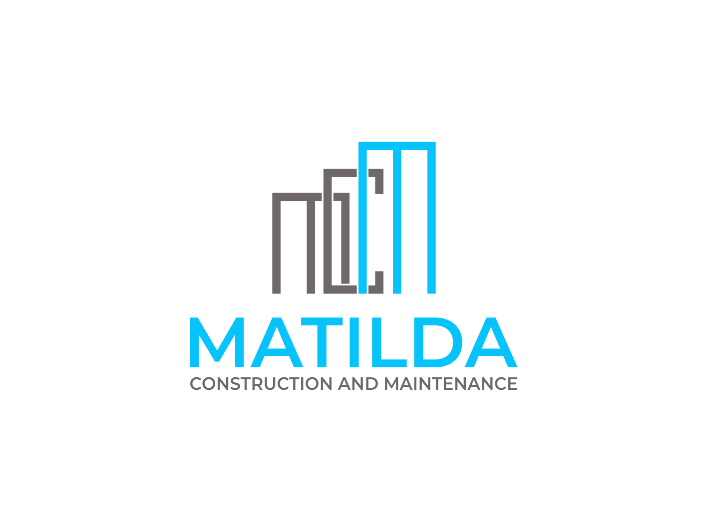 Logo Design by BNdesigner for Matilda Construction and Maintenance | Design #33375999