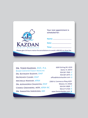 Visitenkarten-Design von Creative Moon Design für dieses Projekt | Design: #33376462