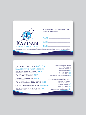 Visitenkarten-Design von Creative Moon Design für dieses Projekt | Design: #33376463