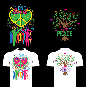 T-shirt Design by ally designs