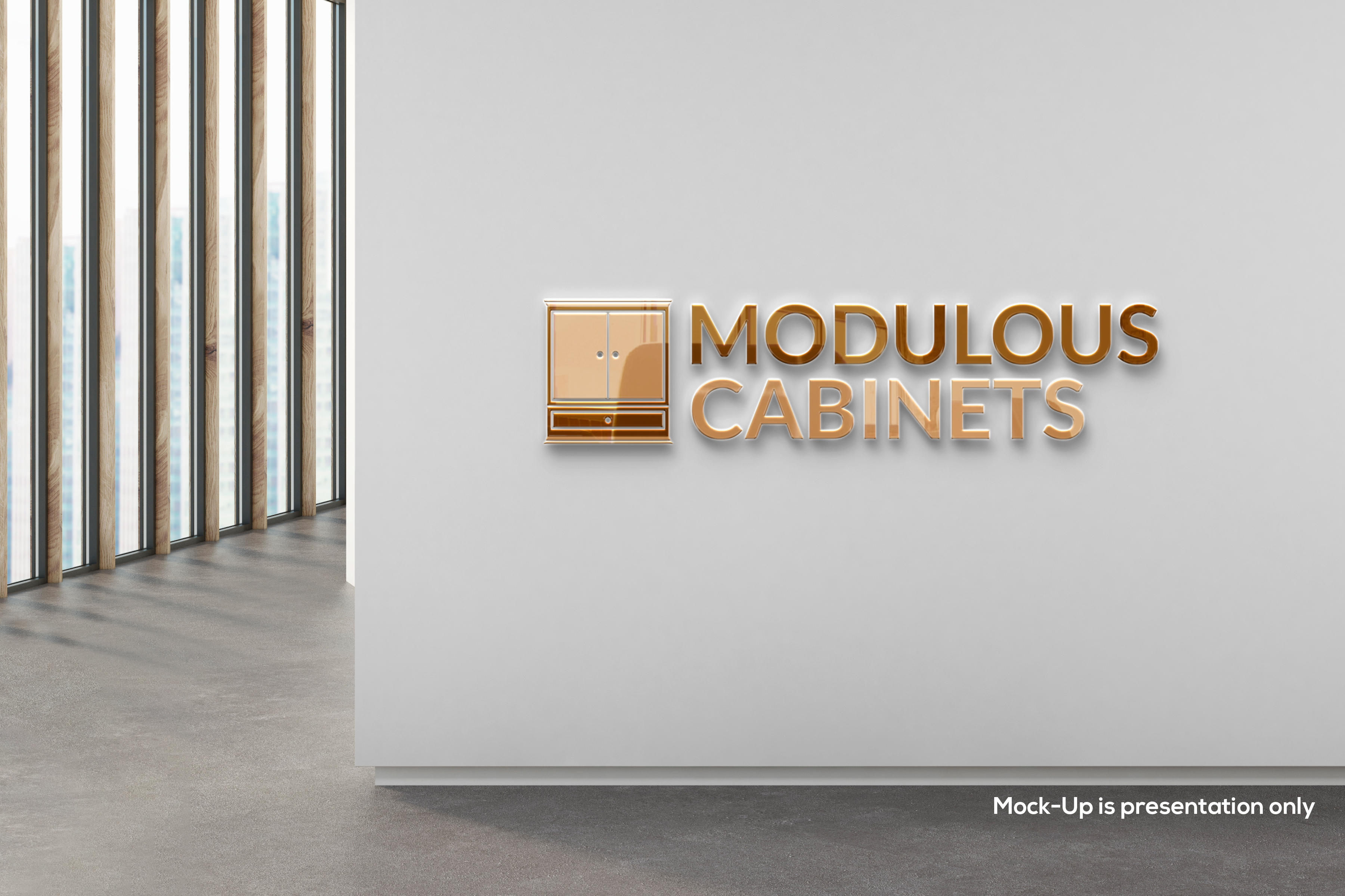Logo Design by Razaq for Modulous Cabinet Systems | Design #33389744