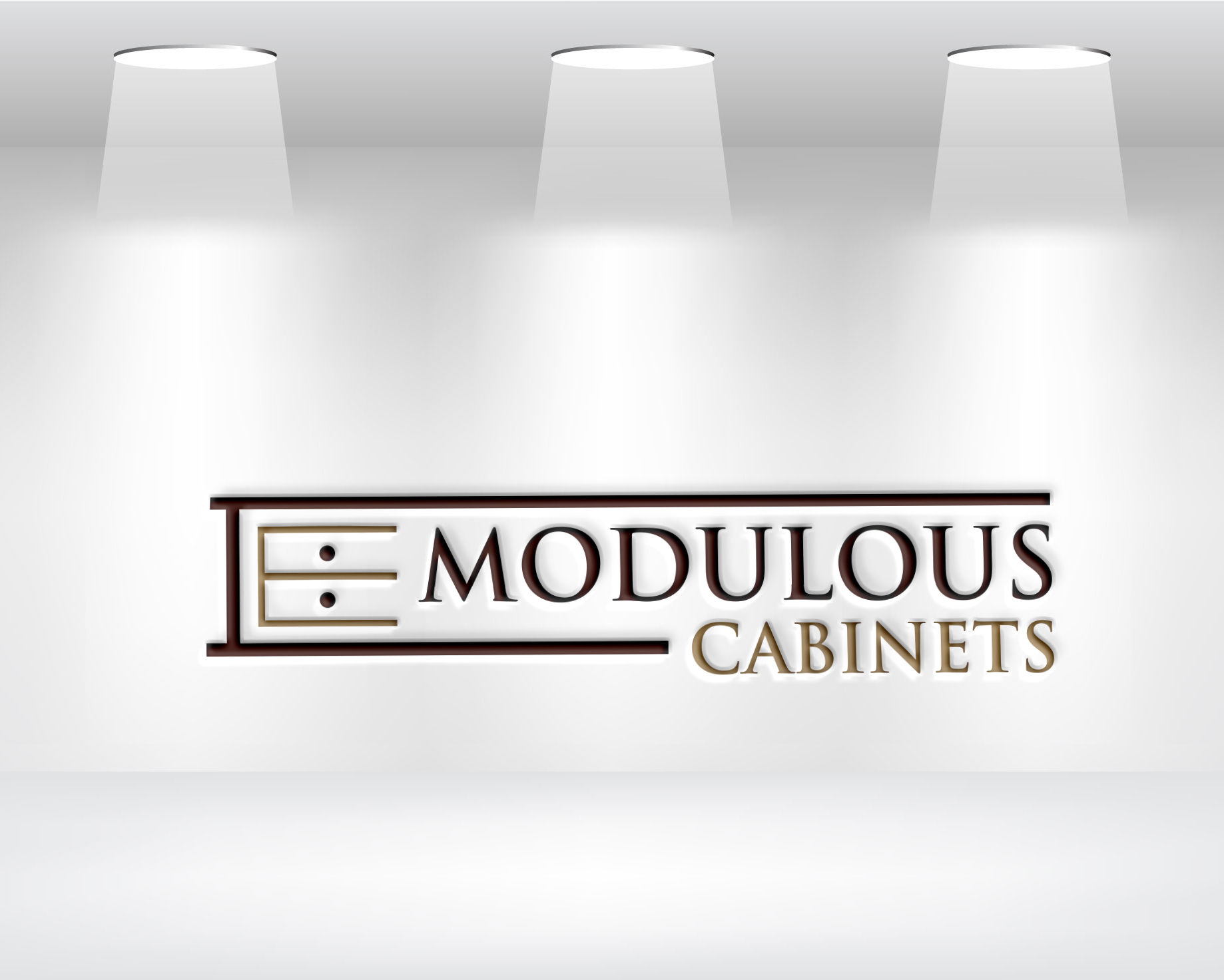 Logo Design by Daniel Khan for Modulous Cabinet Systems | Design #33379914