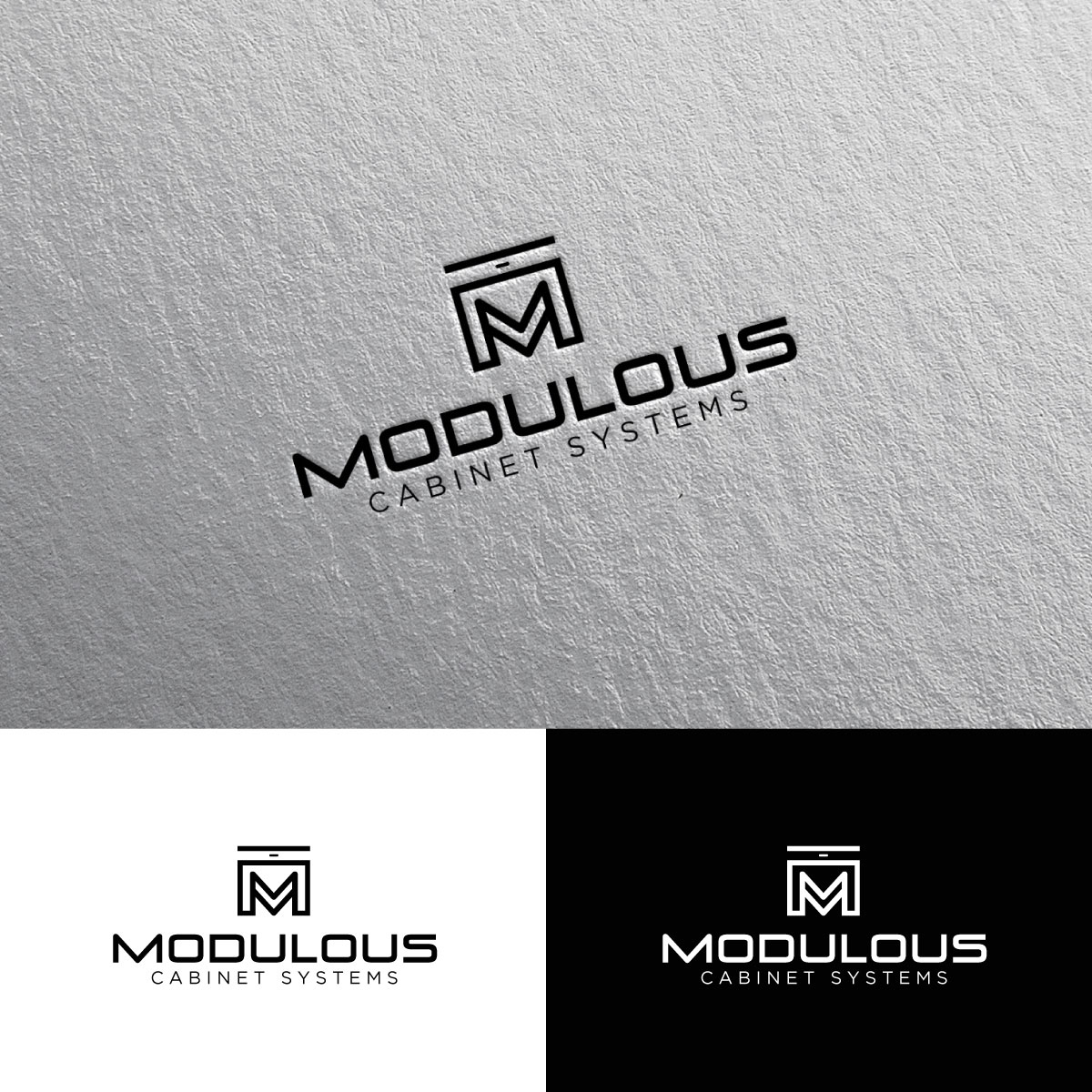 Logo Design by chris Ray for Modulous Cabinet Systems | Design #33379814