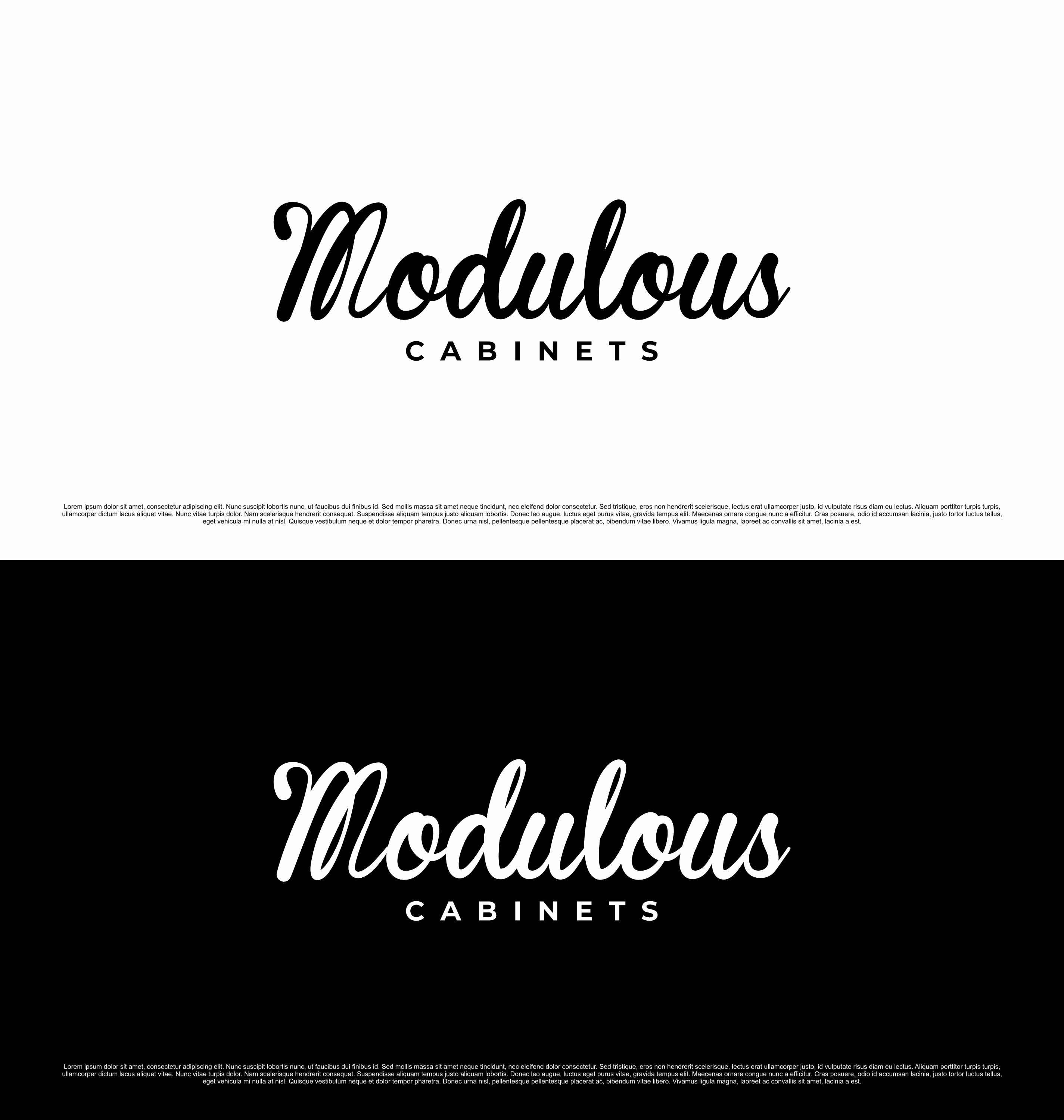 Logo Design by saesean for Modulous Cabinet Systems | Design #33388012