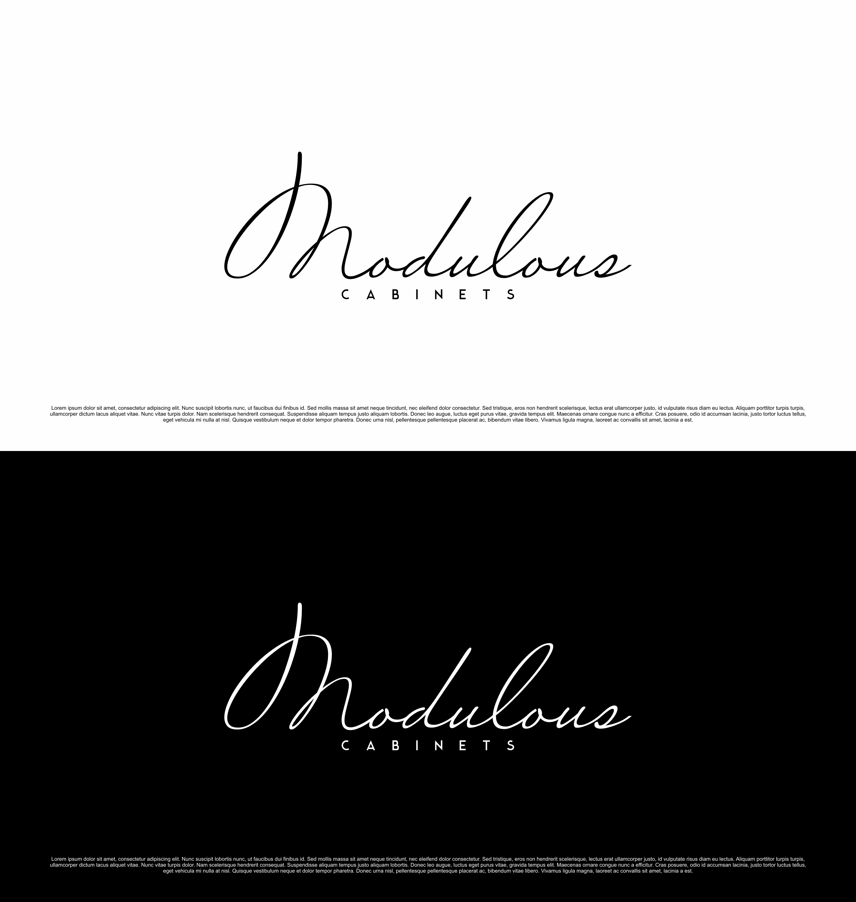 Logo-Design von saesean für Modulous Cabinet Systems | Design #33388013