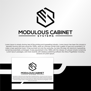 Logo Design by diego costa for Modulous Cabinet Systems | Design: #33381486