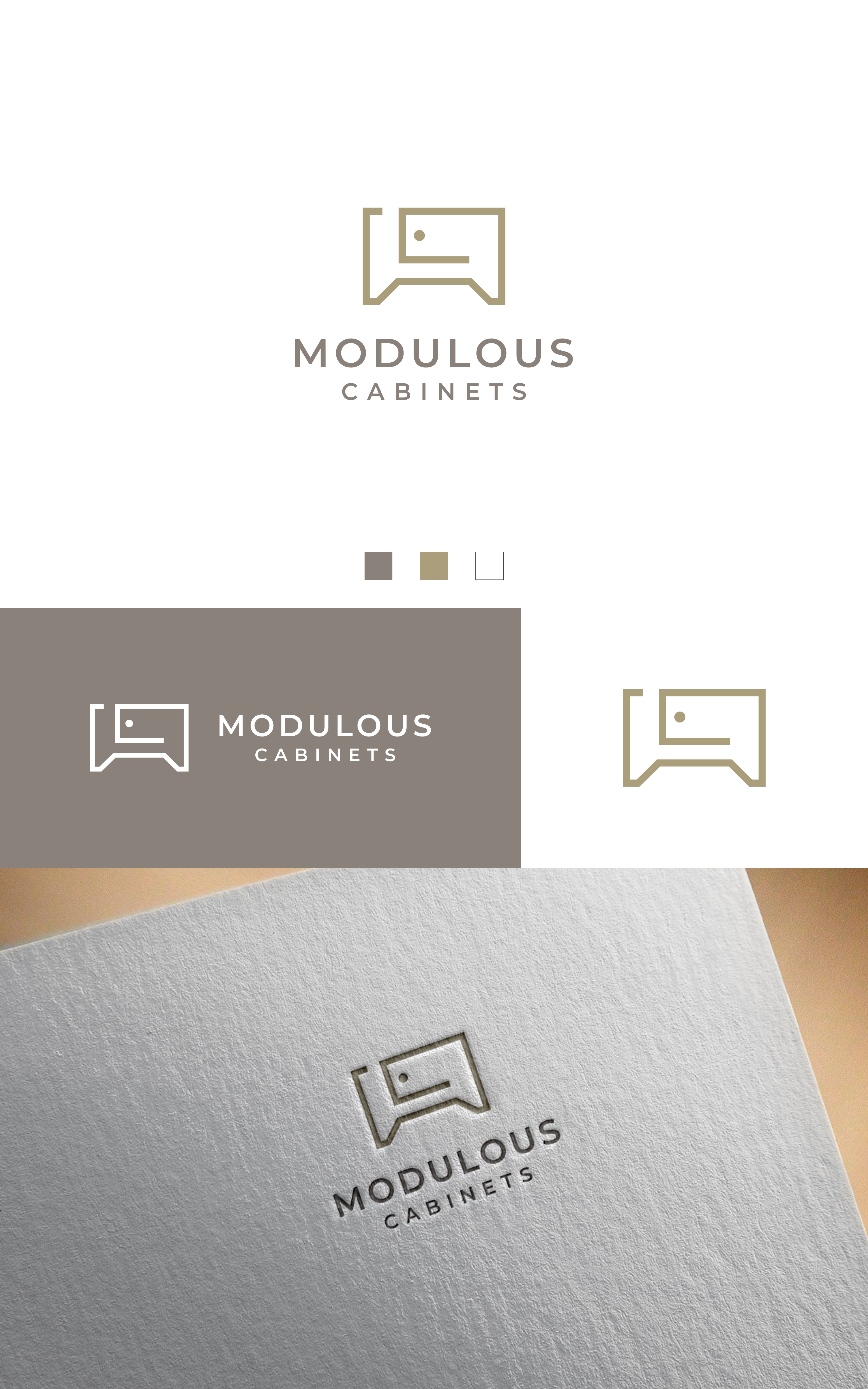 Logo Design by Dell_a.Design for Modulous Cabinet Systems | Design #33376207