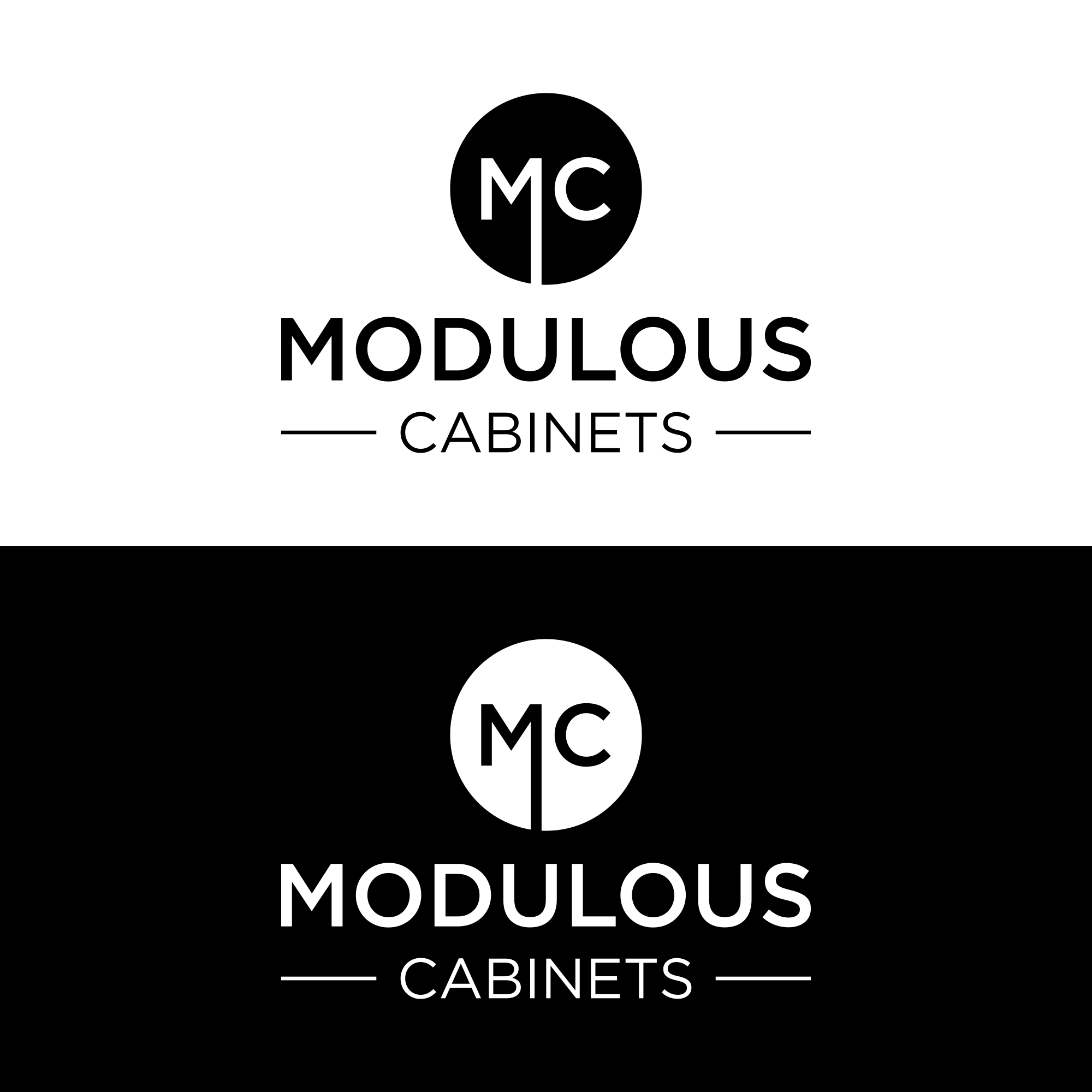 Logo-Design von AsFN für Modulous Cabinet Systems | Design #33377578