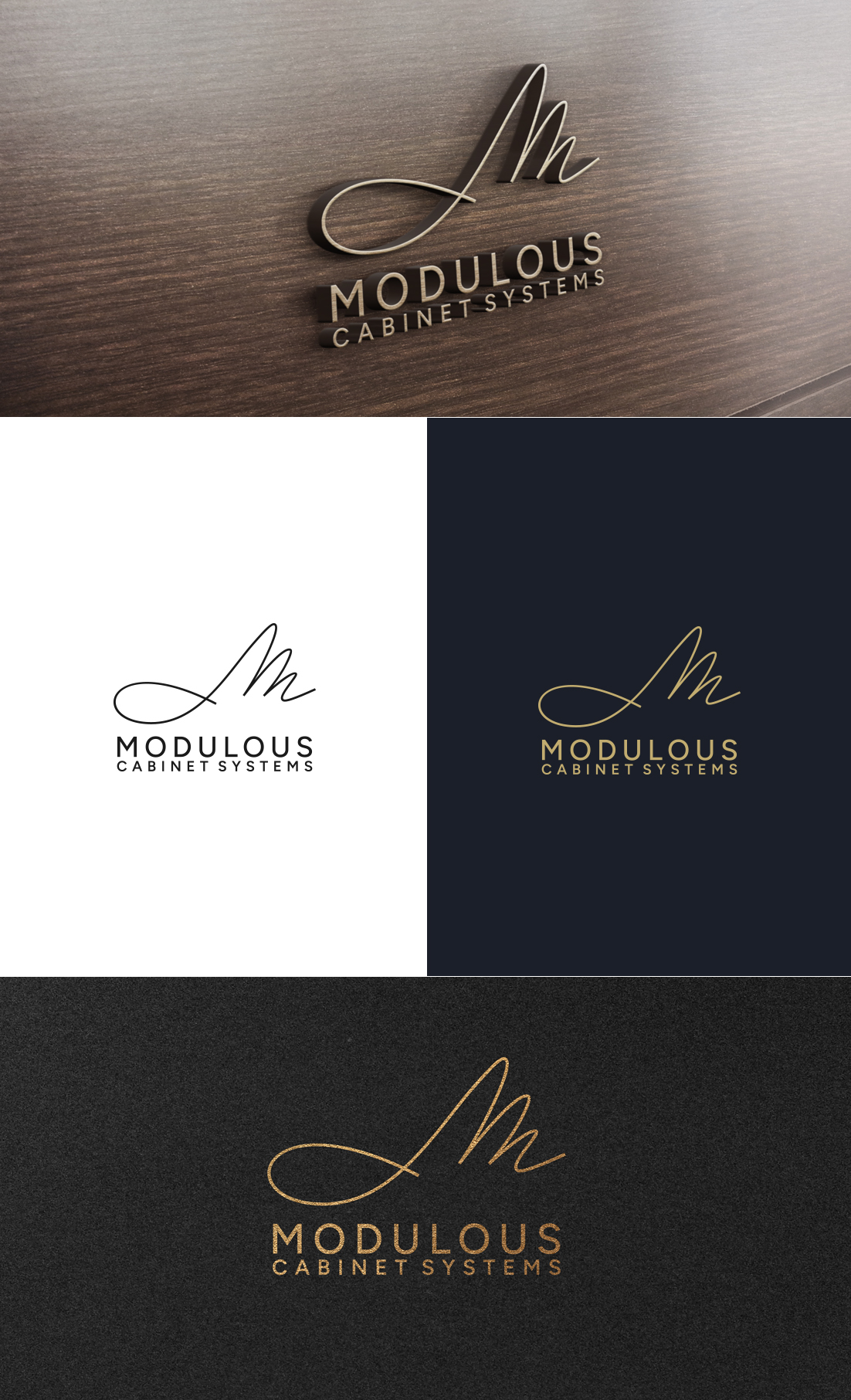 Logo Design by GLDesigns for Modulous Cabinet Systems | Design #33376170