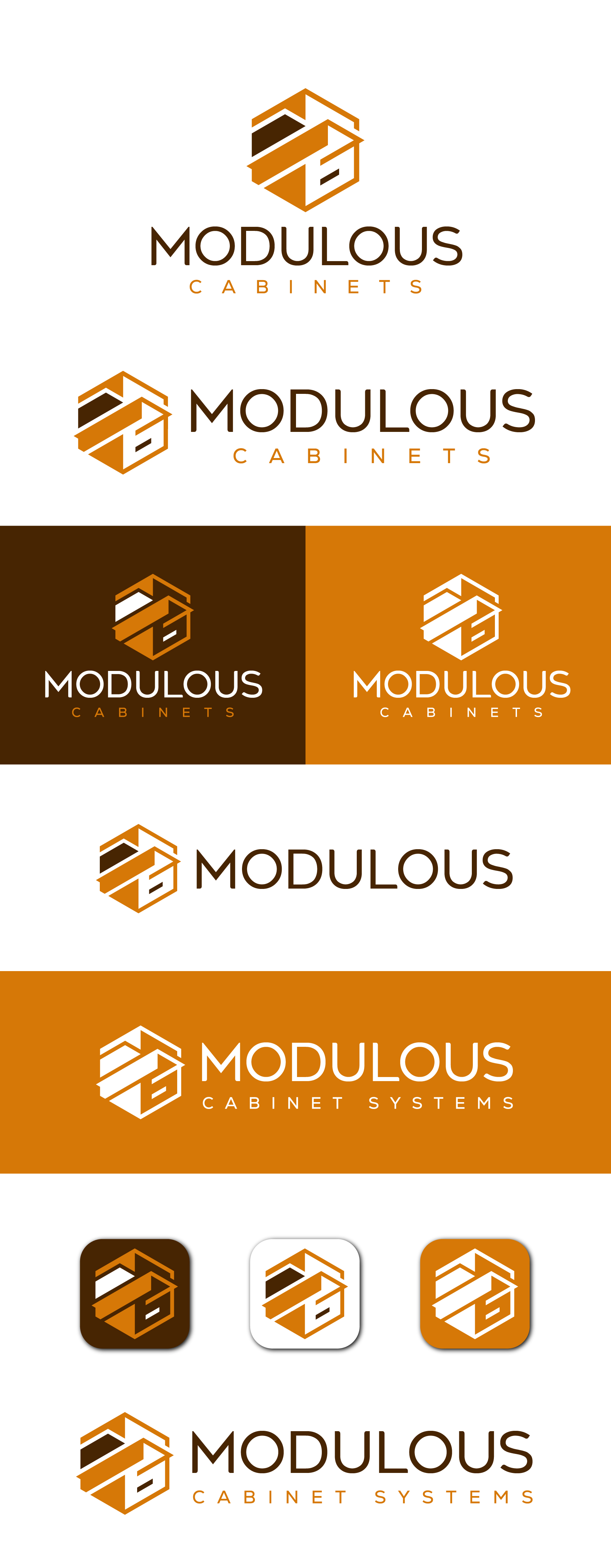 Logo-Design von debdesign für Modulous Cabinet Systems | Design #33381943