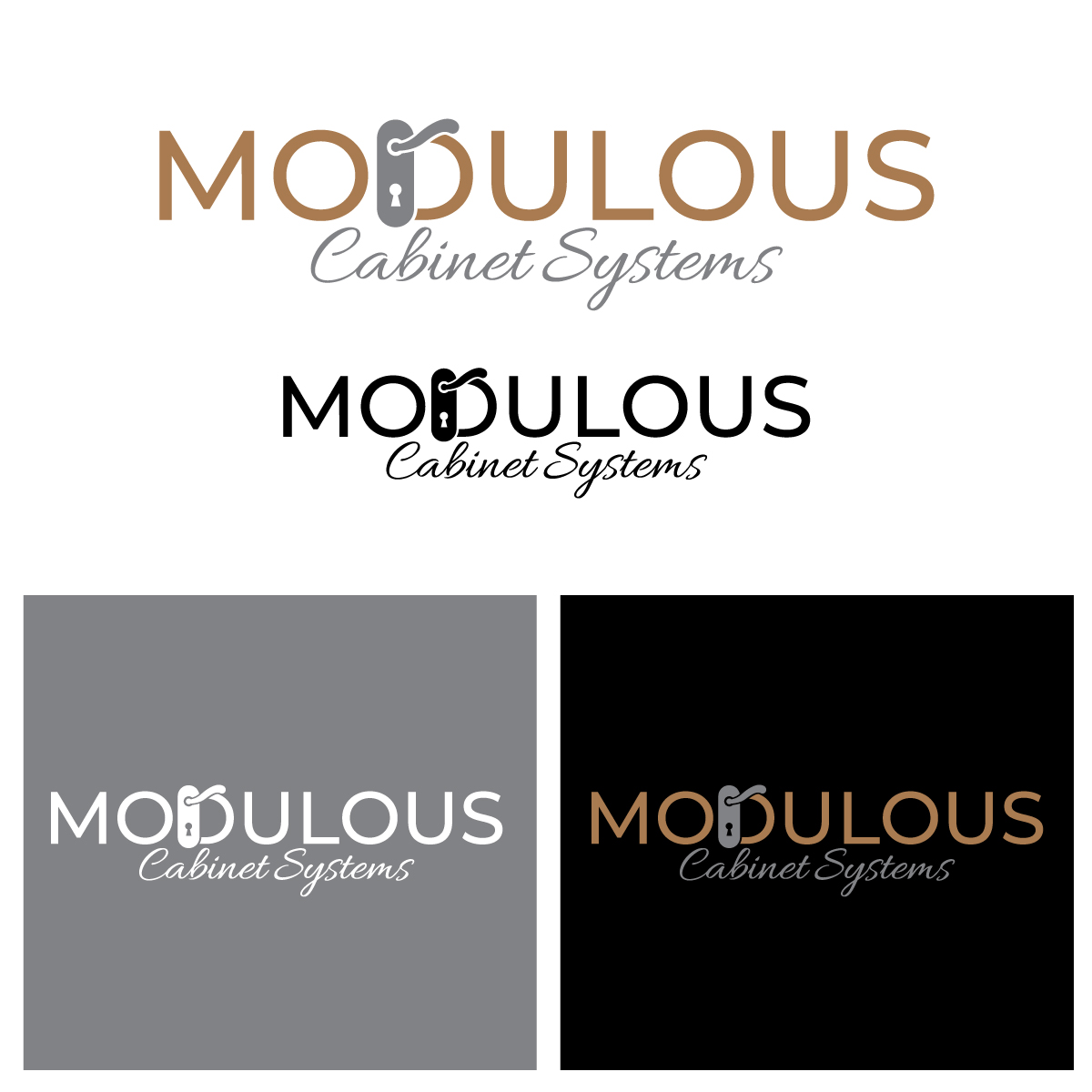 Logo Design by riya.mitra07j for Modulous Cabinet Systems | Design #33378751