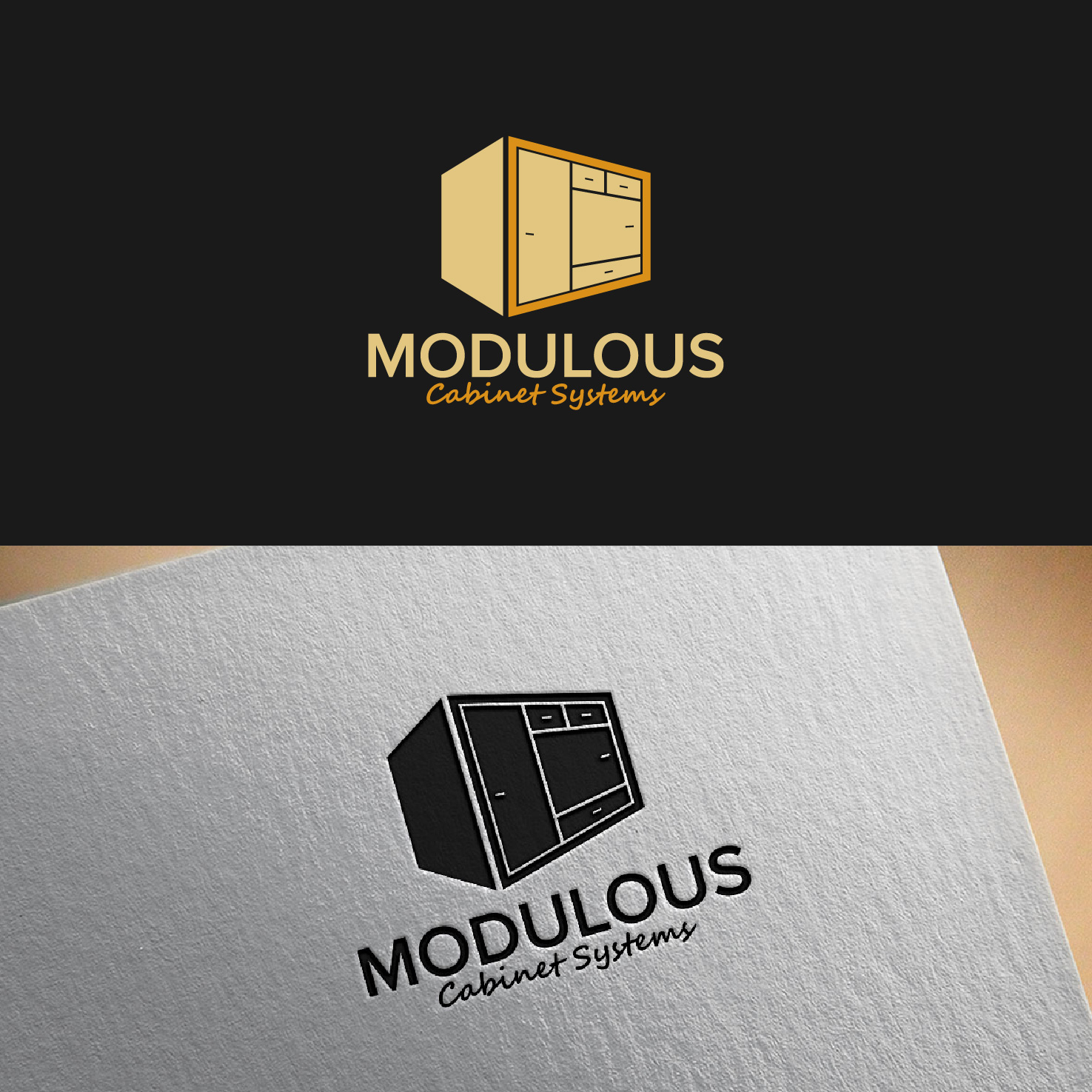 Logo Design by 4tech services for Modulous Cabinet Systems | Design #33377302