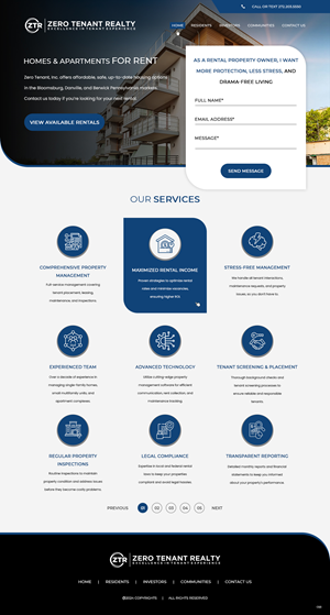 Web Design by pb for this project | Design: #33382677
