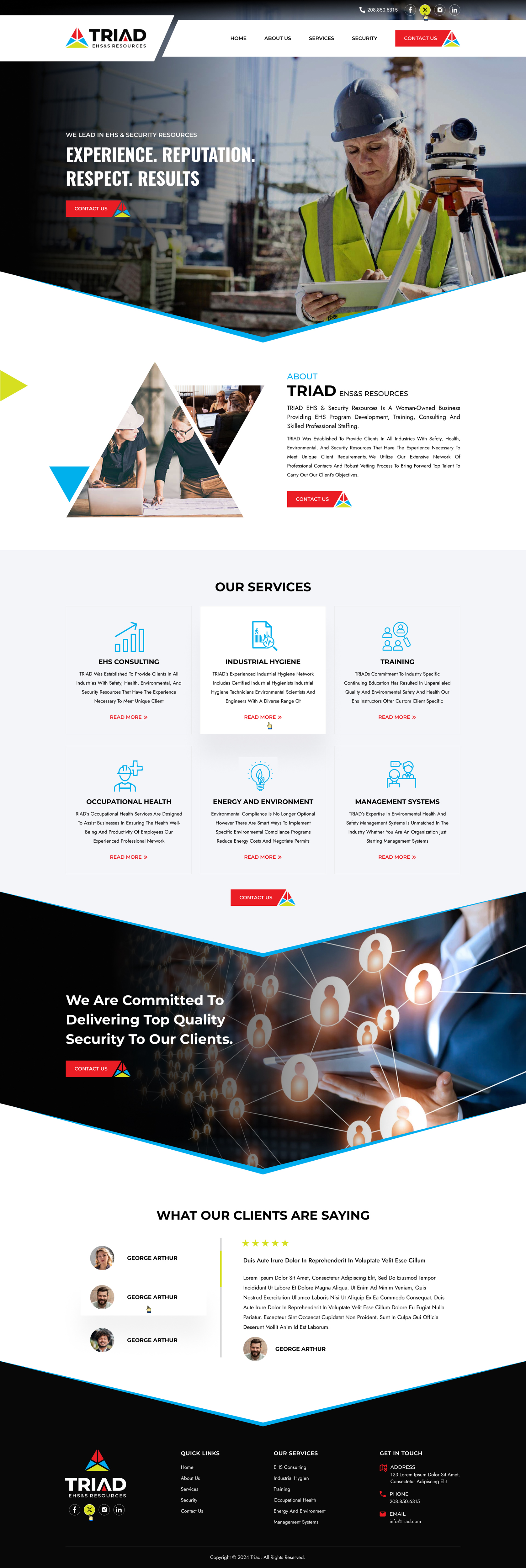 Web Design by HarmiDesigning for this project | Design #33385592